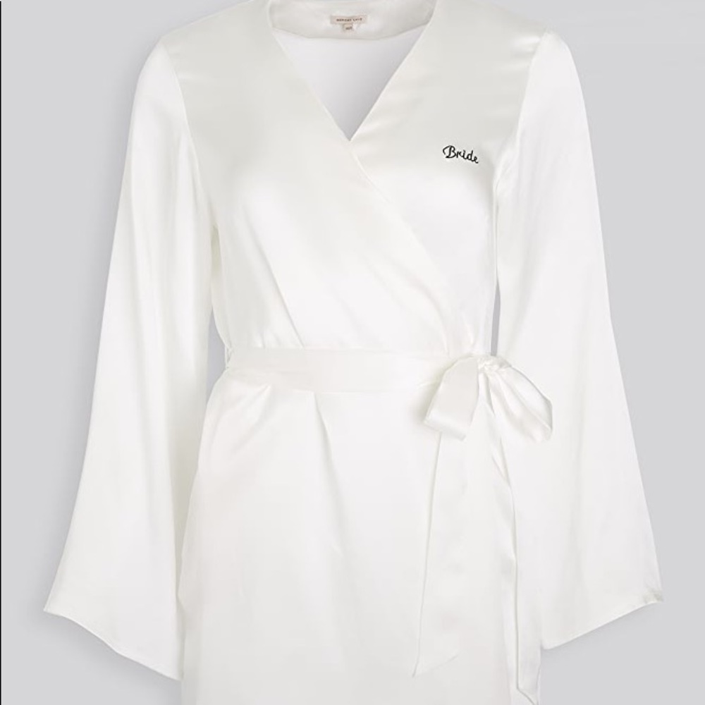 Morgan Lane Bride Silk Robe